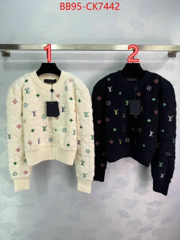 Clothing-LV fashion designer ID: CK7442 $: 95USD