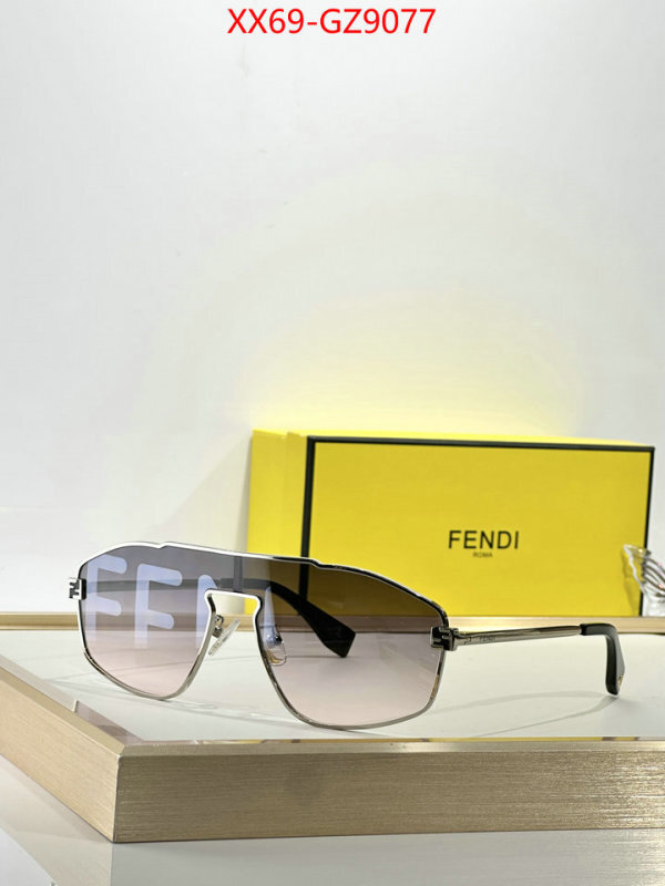 Glasses-Fendi high quality customize ID: GZ9077 $: 69USD