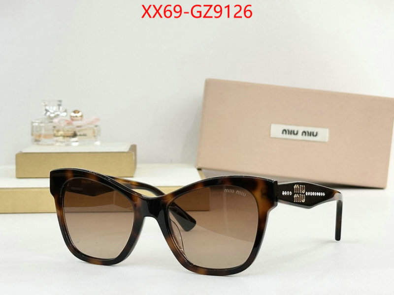 Glasses-Miu Miu buy high quality cheap hot replica ID: GZ9126 $: 69USD