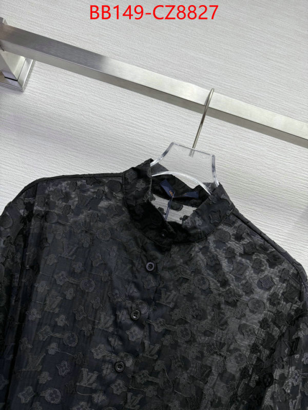 Clothing-LV top designer replica ID: CZ8827 $: 149USD