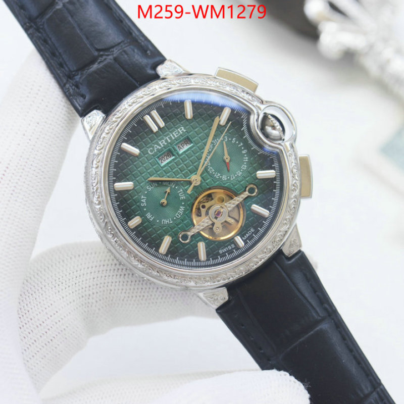 Watch(TOP)-Cartier replica 1:1 ID: WM1279 $: 259USD