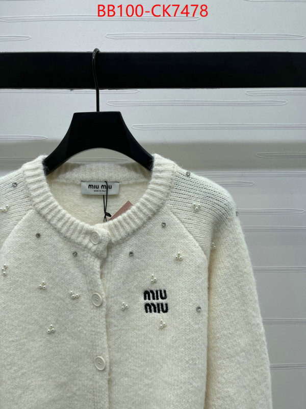Clothing-MIU MIU aaaaa class replica ID: CK7478 $: 100USD