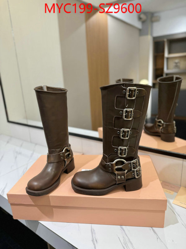 Women Shoes-Miu Miu we provide top cheap aaaaa ID: SZ9600 $: 199USD