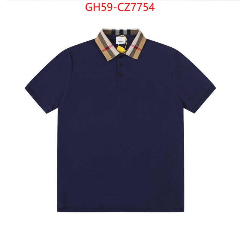 Clothing-Burberry wholesale imitation designer replicas ID: CZ7754 $: 59USD