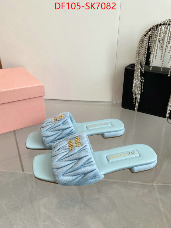 Women Shoes-Miu Miu replica 1:1 high quality ID: SK7082 $: 105USD