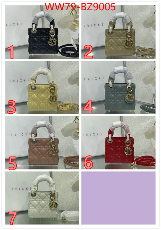 Dior Bags(4A)-Lady- at cheap price ID: BZ9005 $: 79USD,