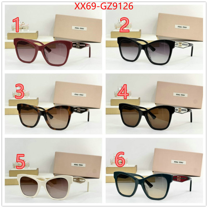 Glasses-Miu Miu buy high quality cheap hot replica ID: GZ9126 $: 69USD