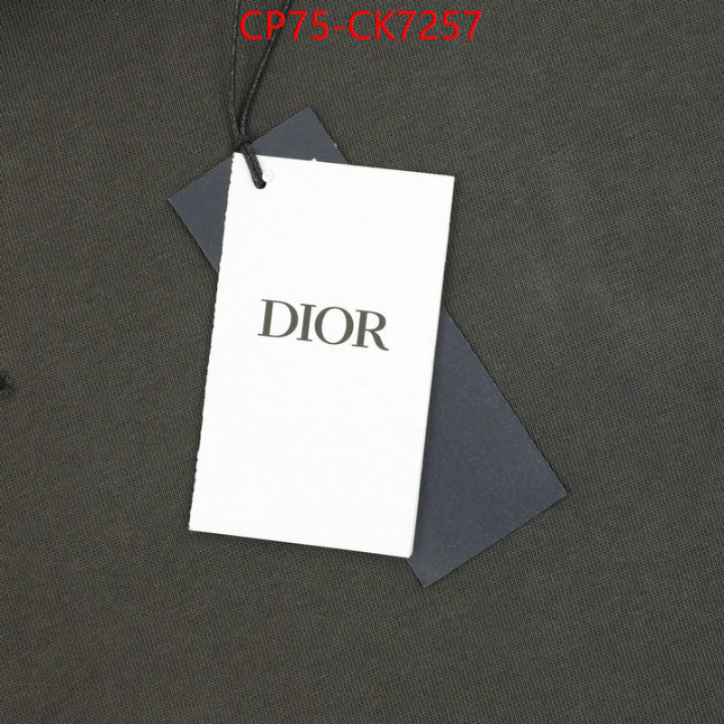 Clothing-Dior replica 1:1 high quality ID: CK7257 $: 75USD