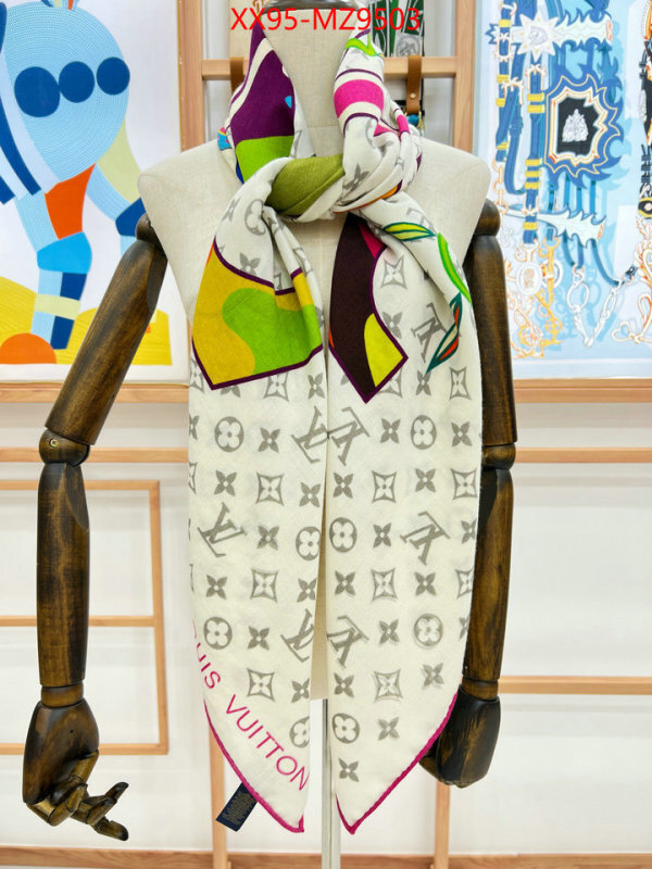 Scarf-LV replica sale online ID: MZ9503 $: 95USD
