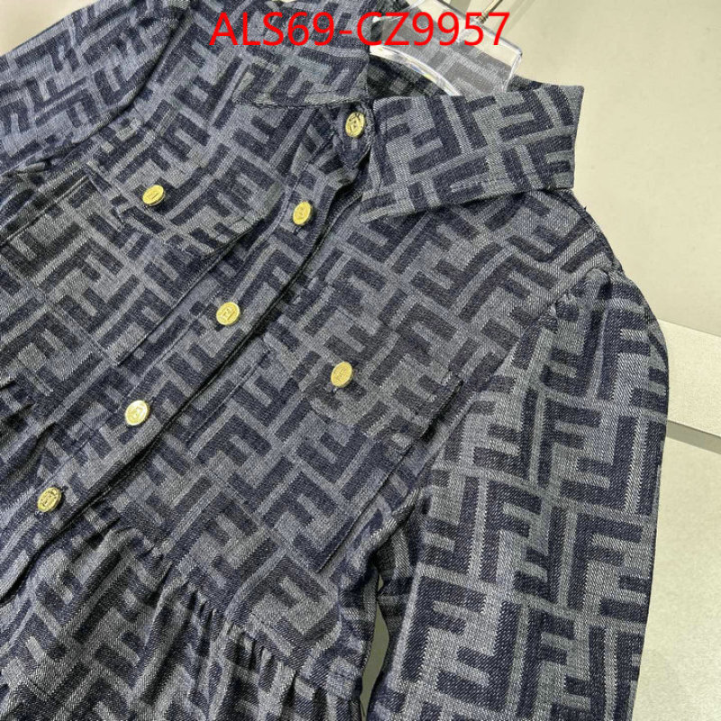 Kids clothing-Fendi high-end designer ID: CZ9957 $: 69USD