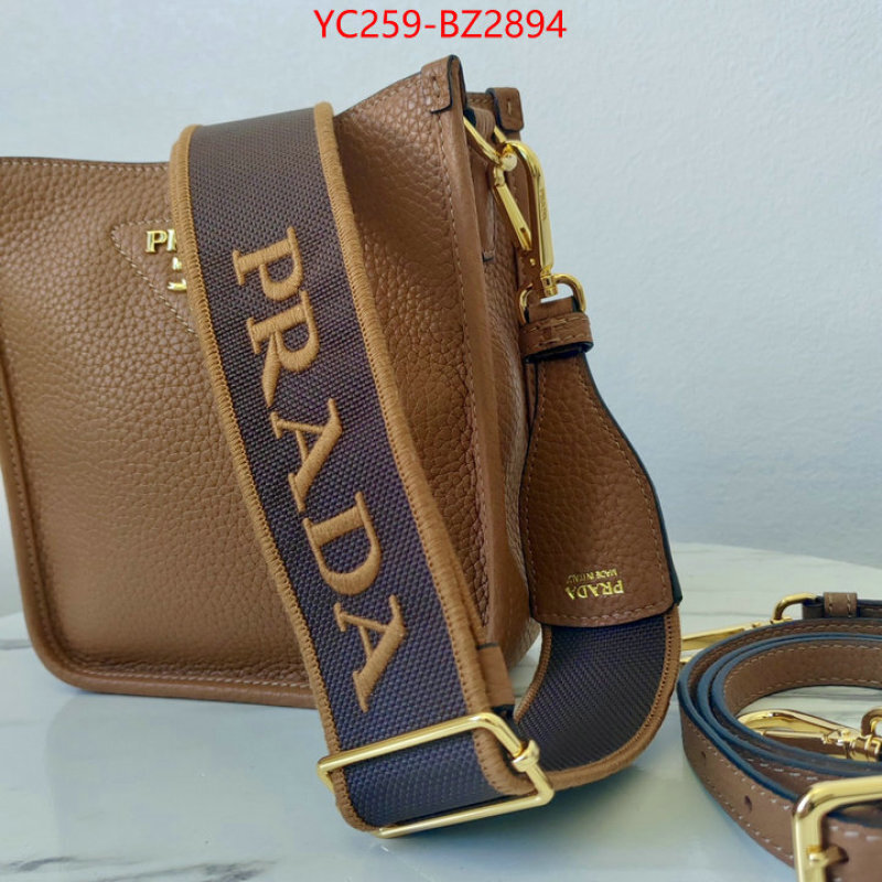 Prada Bags(TOP)-Crossbody- top quality designer replica ID: BZ2894 $: 259USD,