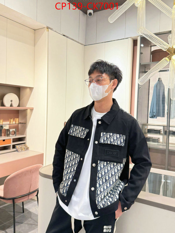 Clothing-Dior designer 7 star replica ID: CK7001 $: 139USD