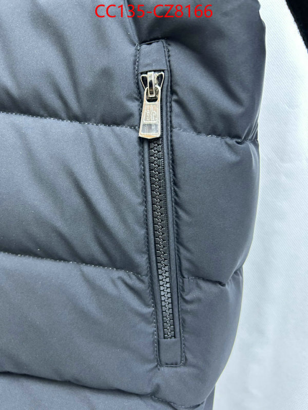 Down jacket Men-Moncler aaaaa+ quality replica ID: CZ8166 $: 135USD