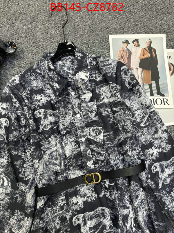 Clothing-Dior aaaaa class replica ID: CZ8782 $: 145USD