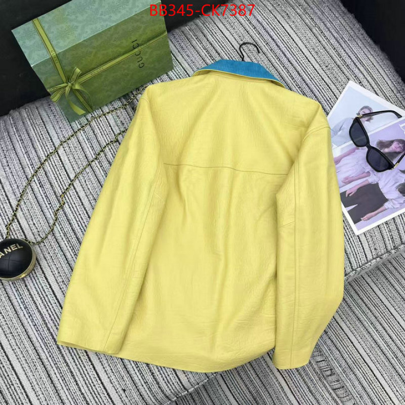 Clothing-Gucci buying replica ID: CK7387 $: 345USD