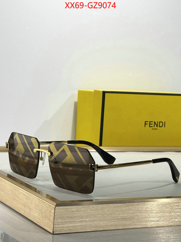 Glasses-Fendi 7 star quality designer replica ID: GZ9074 $: 69USD