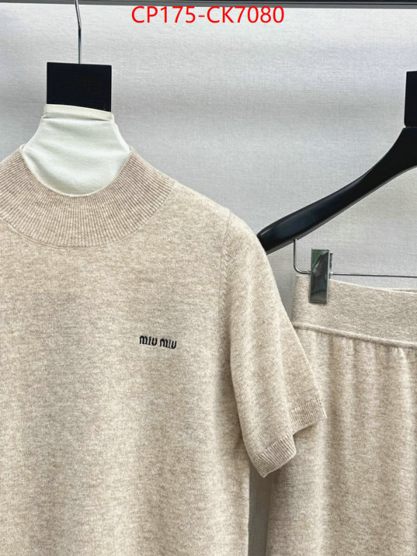 Clothing-MIU MIU 7 star replica ID: CK7080 $: 175USD