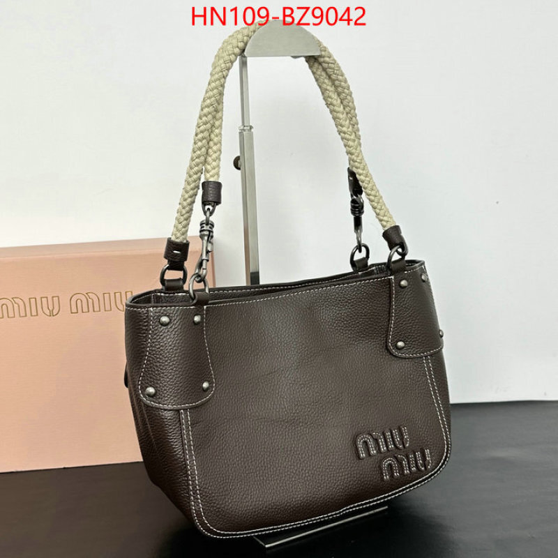Miu Miu Bags(4A)-Handbag- most desired ID: BZ9042 $: 109USD,