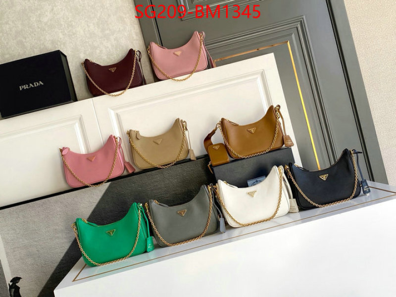 Prada Bags(TOP)-Crossbody- good quality replica ID: BM1345 $: 209USD,