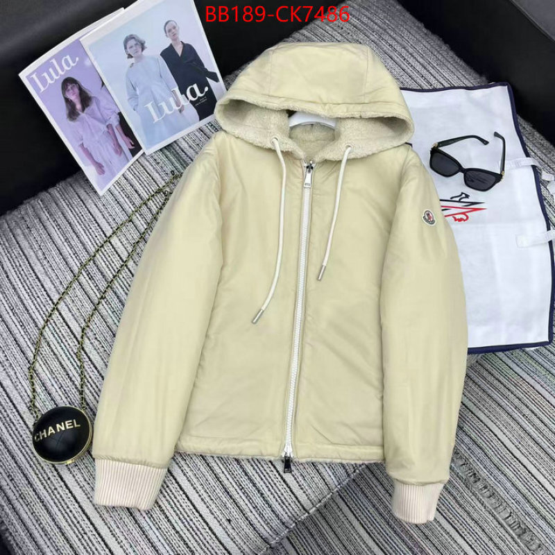 Down jacket Women-Moncler for sale cheap now ID: CK7486 $: 189USD