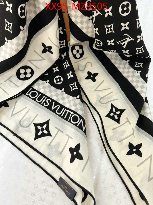 Scarf-LV luxury fake ID: MZ9505 $: 95USD