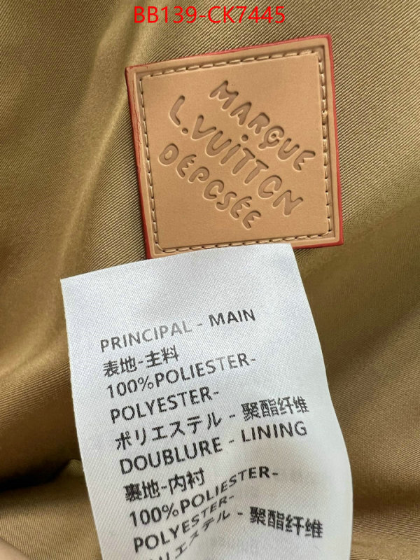 Clothing-LV fake ID: CK7445 $: 139USD