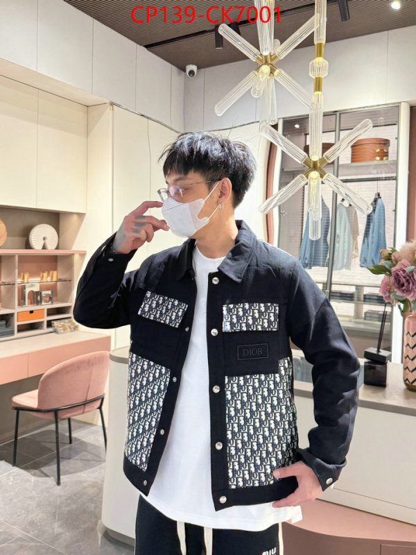 Clothing-Dior designer 7 star replica ID: CK7001 $: 139USD
