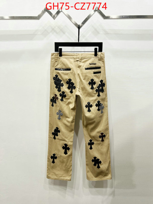 Clothing-Chrome Hearts what's the best place to buy replica ID: CZ7774 $: 75USD