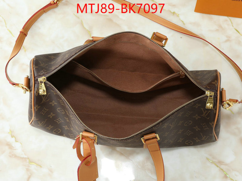 LV Bags(4A)-Keepall BandouliRe 45-50- where quality designer replica ID: BK7097 $: 89USD,