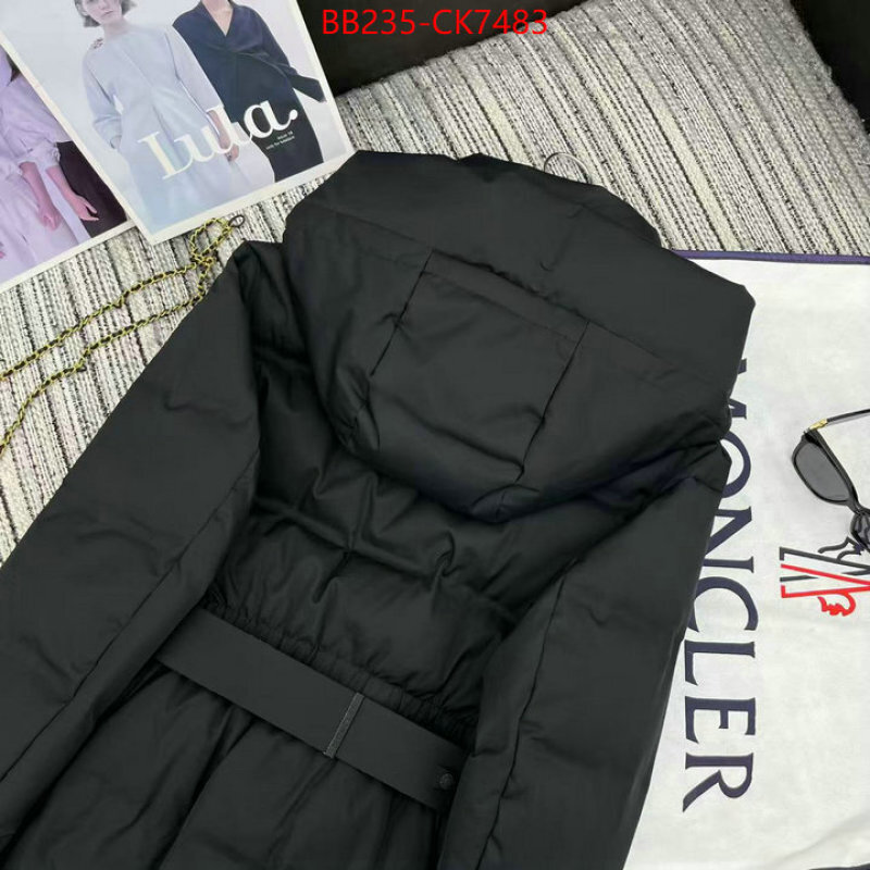 Down jacket Women-Moncler the best quality replica ID: CK7483 $: 235USD
