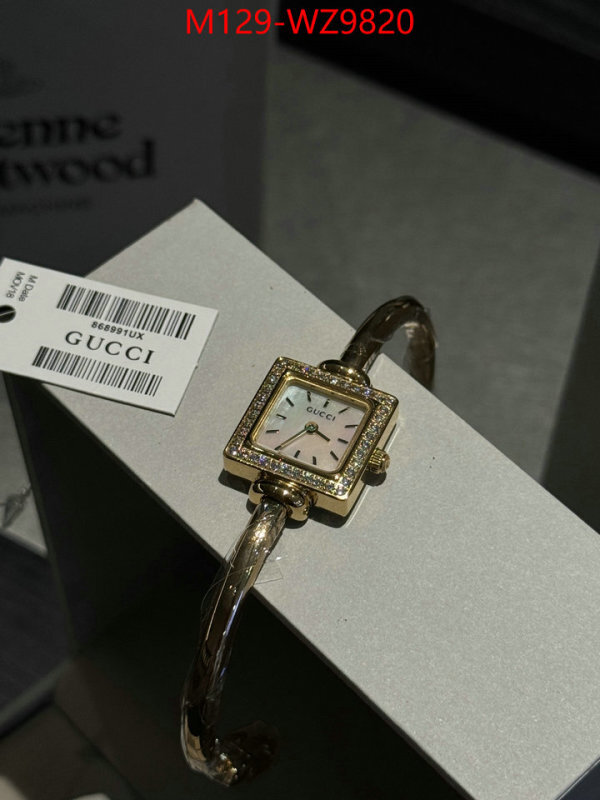 Watch(4A)-Gucci buy cheap ID: WZ9820 $: 129USD