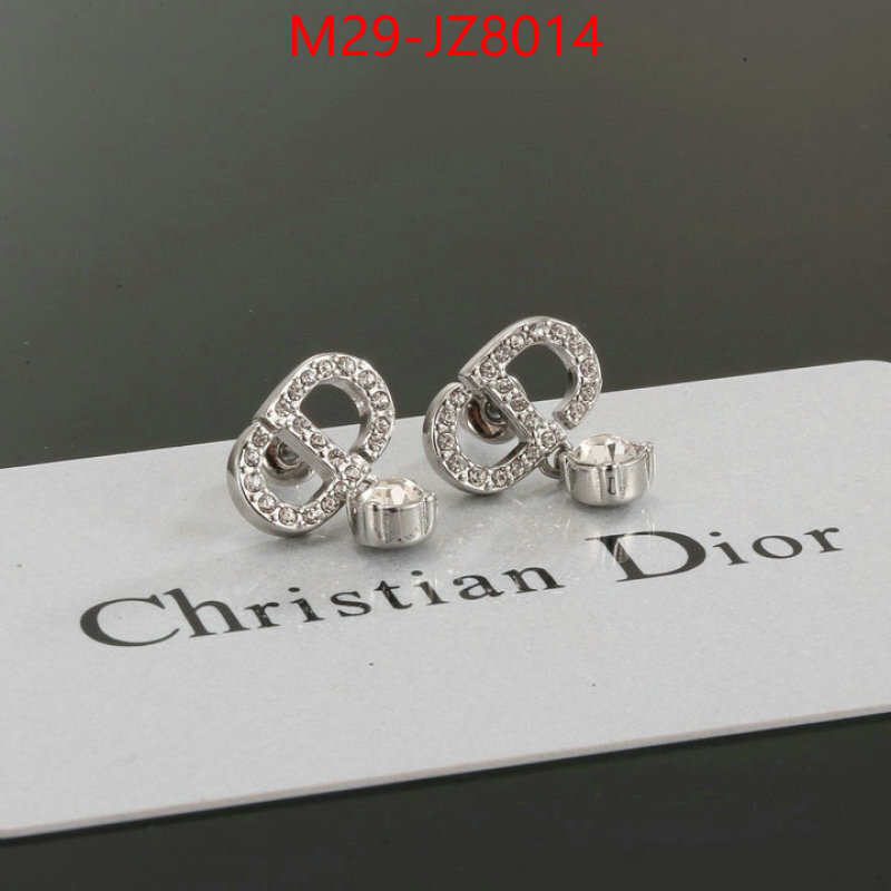 Jewelry-Dior best quality designer ID: JZ8014 $: 29USD