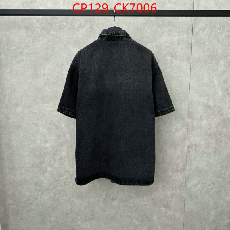 Clothing-Prada high quality designer replica ID: CK7006 $: 129USD