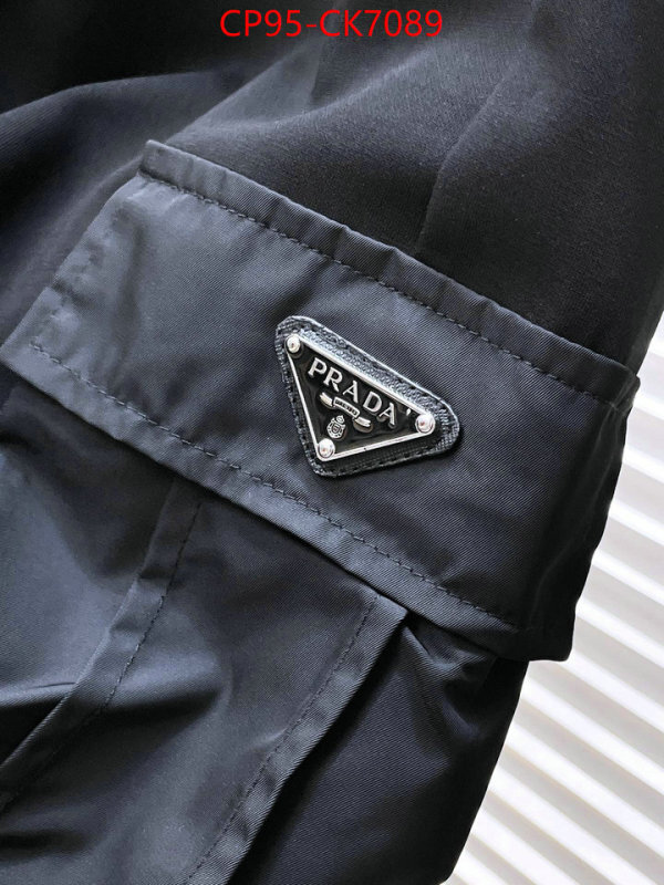 Clothing-Prada china sale ID: CK7089 $: 95USD