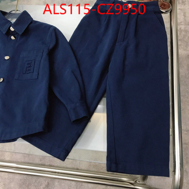 Kids clothing-Fendi where should i buy replica ID: CZ9950 $: 115USD