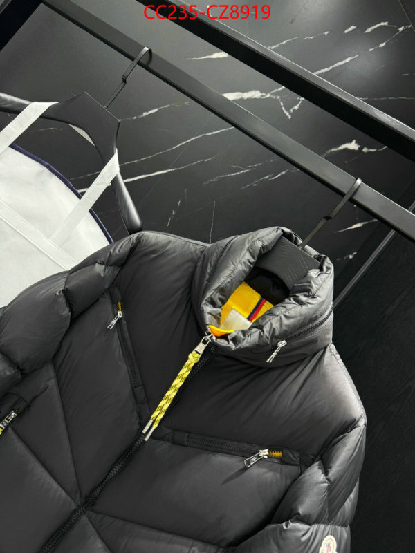 Down jacket Men-Moncler the best ID: CZ8919 $: 235USD