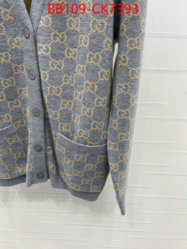 Clothing-Gucci highest product quality ID: CK7393 $: 109USD