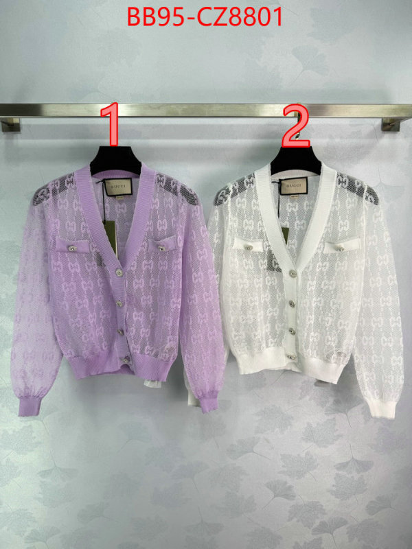 Clothing-Gucci where to buy the best replica ID: CZ8801 $: 95USD