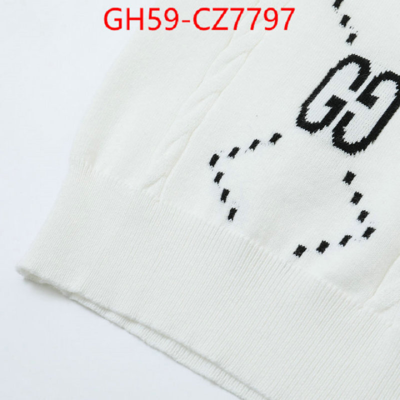 Clothing-Gucci cheap wholesale ID: CZ7797 $: 59USD