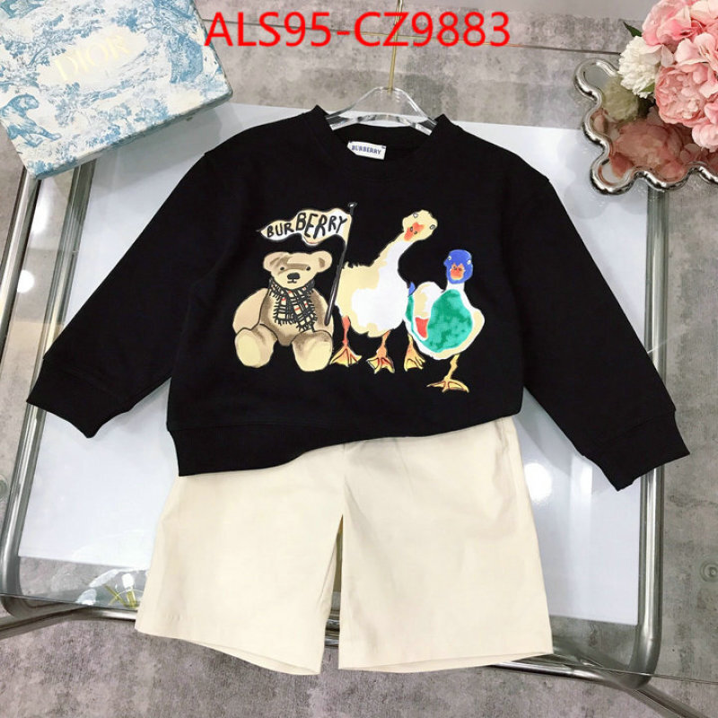 Kids clothing-Burberry best quality designer ID: CZ9883 $: 95USD