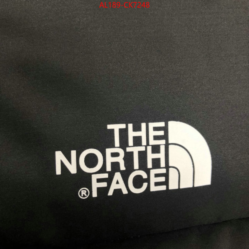 Down jacket Men-The North Face mirror copy luxury ID: CK7248 $: 189USD