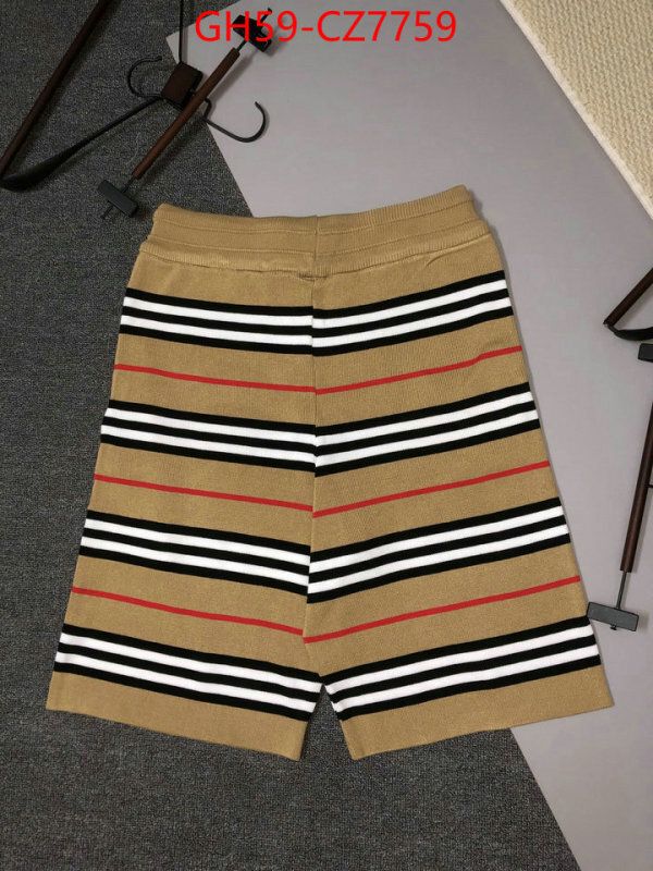 Clothing-Burberry where can i buy the best quality ID: CZ7759 $: 59USD