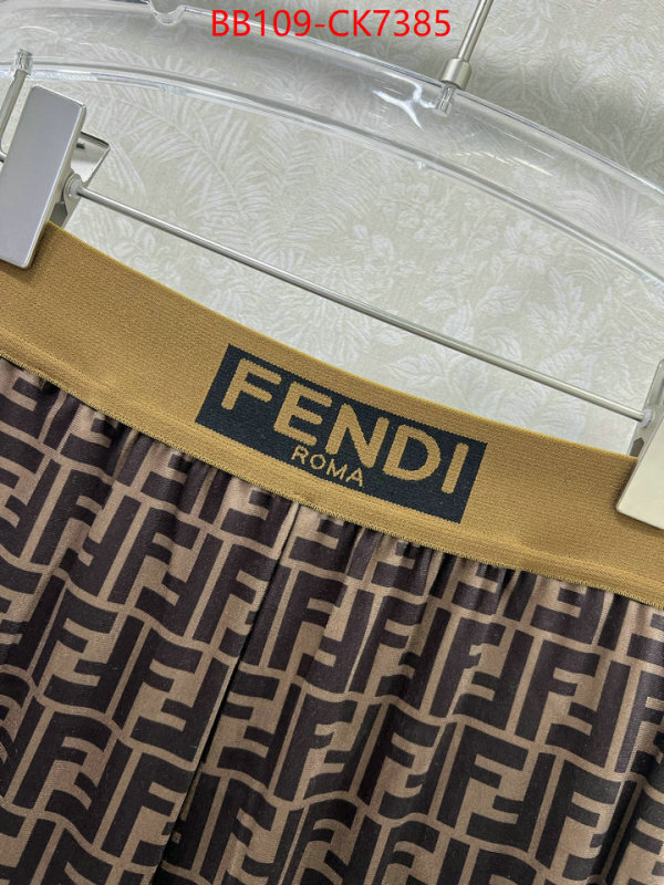 Clothing-Fendi what best replica sellers ID: CK7385 $: 109USD