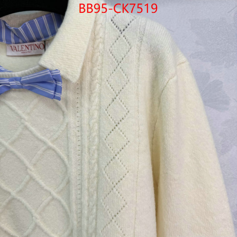Clothing-Valentino flawless ID: CK7519 $: 95USD