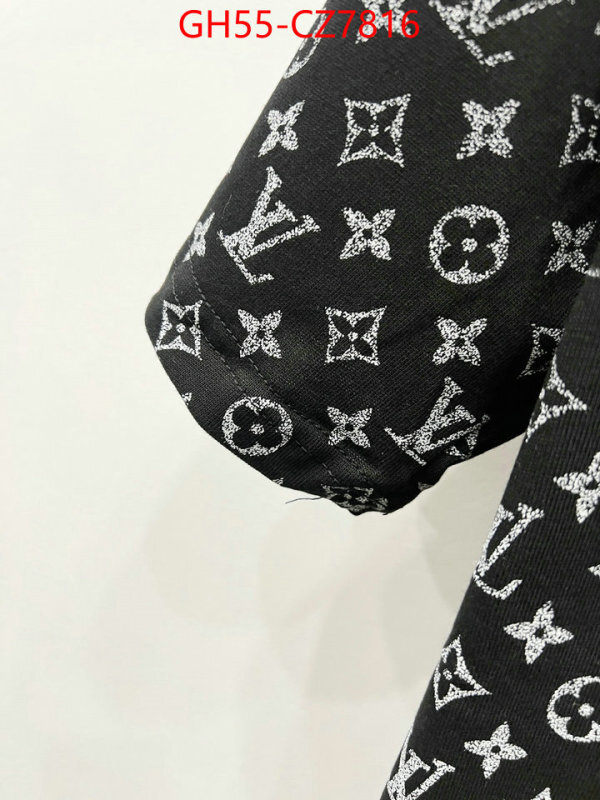 Clothing-LV replica 2024 perfect luxury ID: CZ7816 $: 59USD