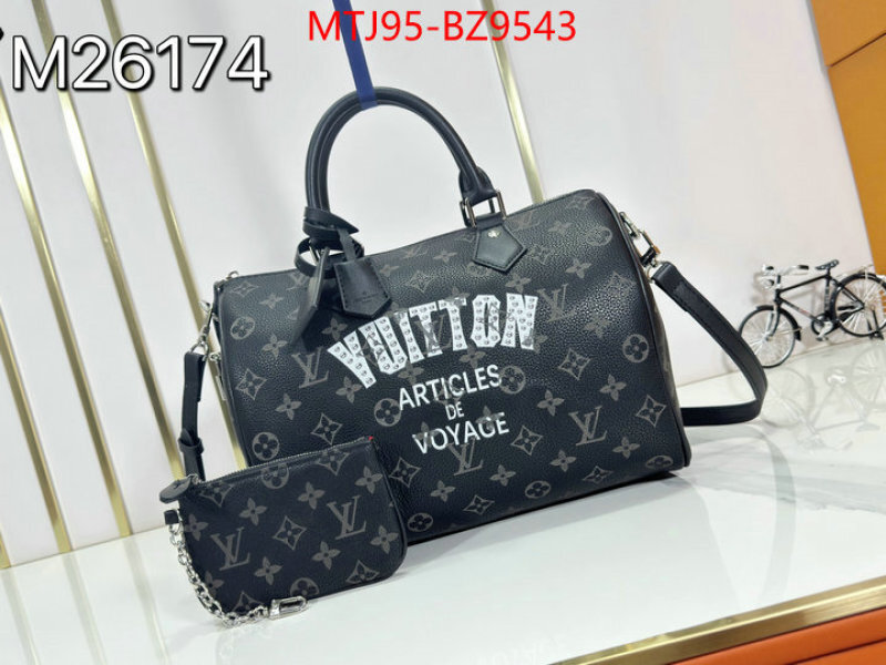 LV Bags(4A)-Speedy- 2024 replica wholesale cheap sales online ID: BZ9543 $: 95USD,