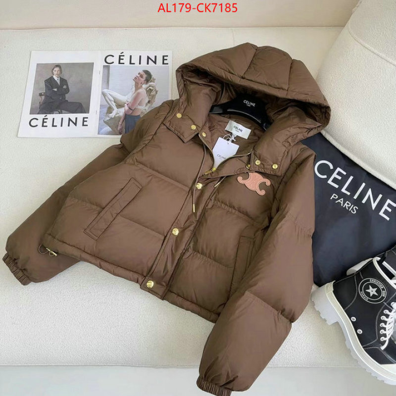 Down jacket Women-Celine replica for cheap ID: CK7185 $: 179USD