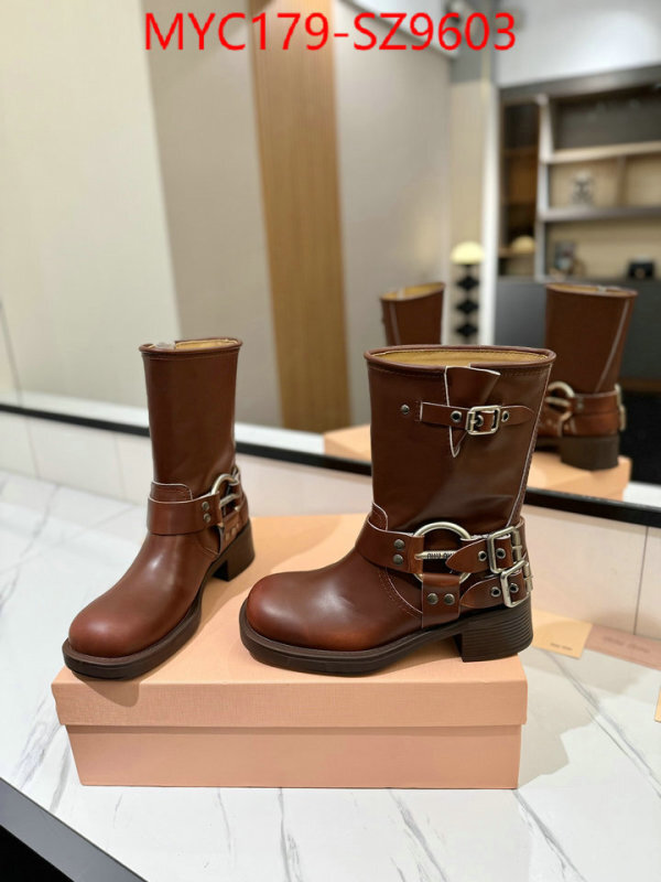 Women Shoes-Miu Miu high-end designer ID: SZ9603 $: 179USD