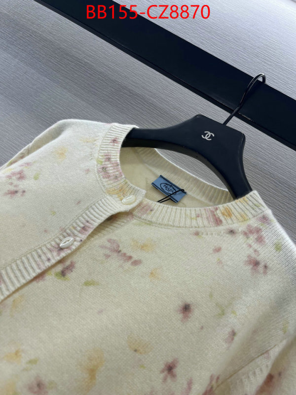 Clothing-Prada top perfect fake ID: CZ8370 $: 155USD