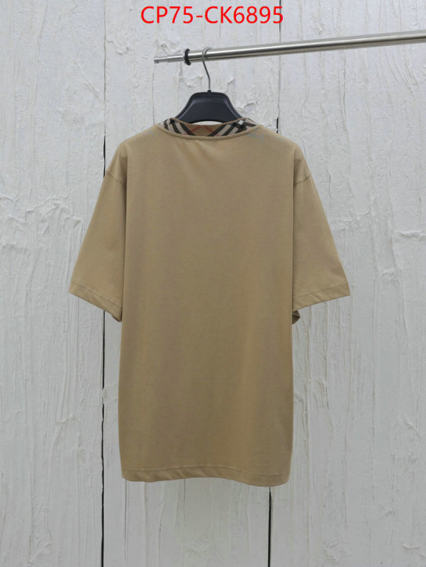 Clothing-Burberry wholesale replica shop ID: CK6895 $: 75USD